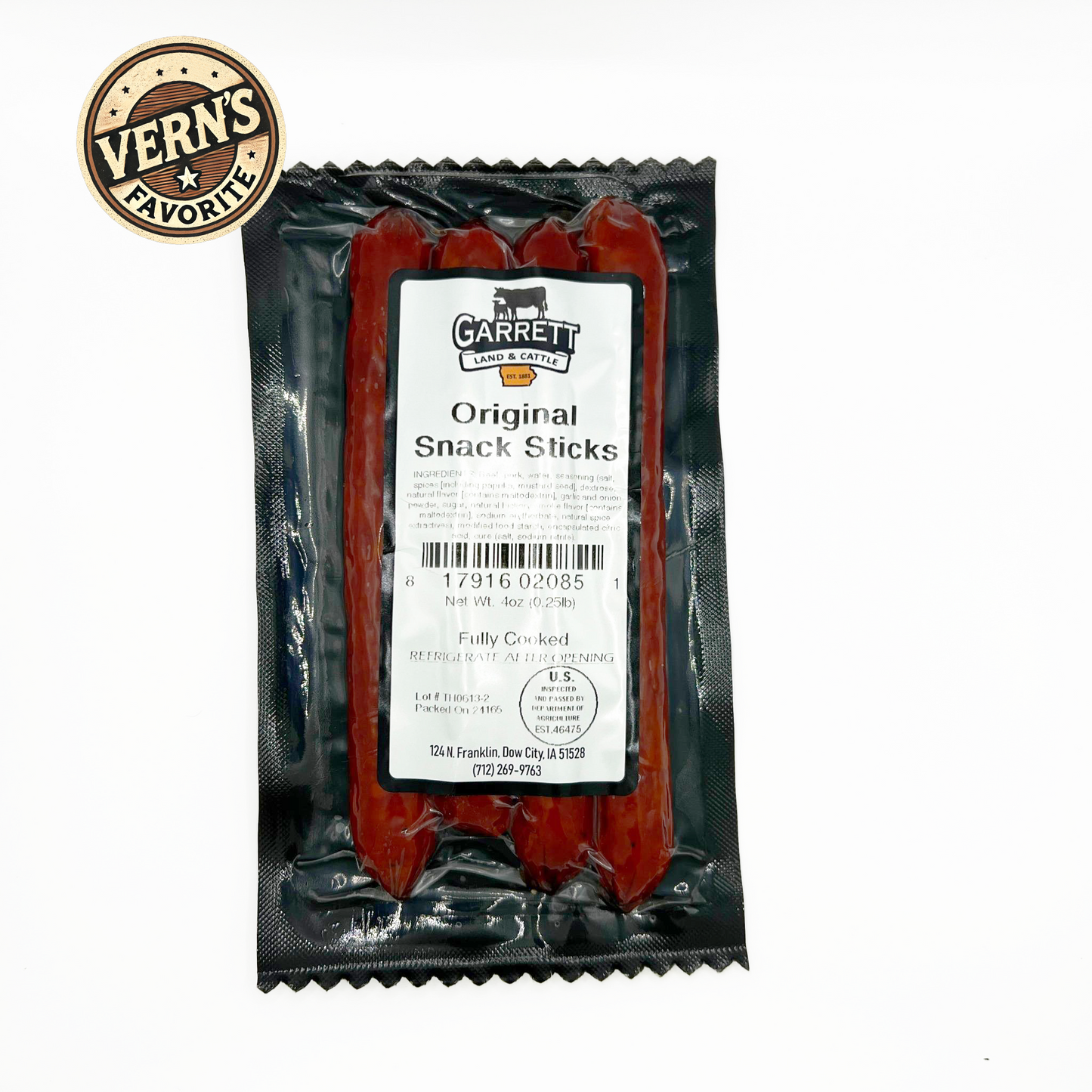 ORIGINAL - Farm Raised Beef/Pork Combo Snack Sticks