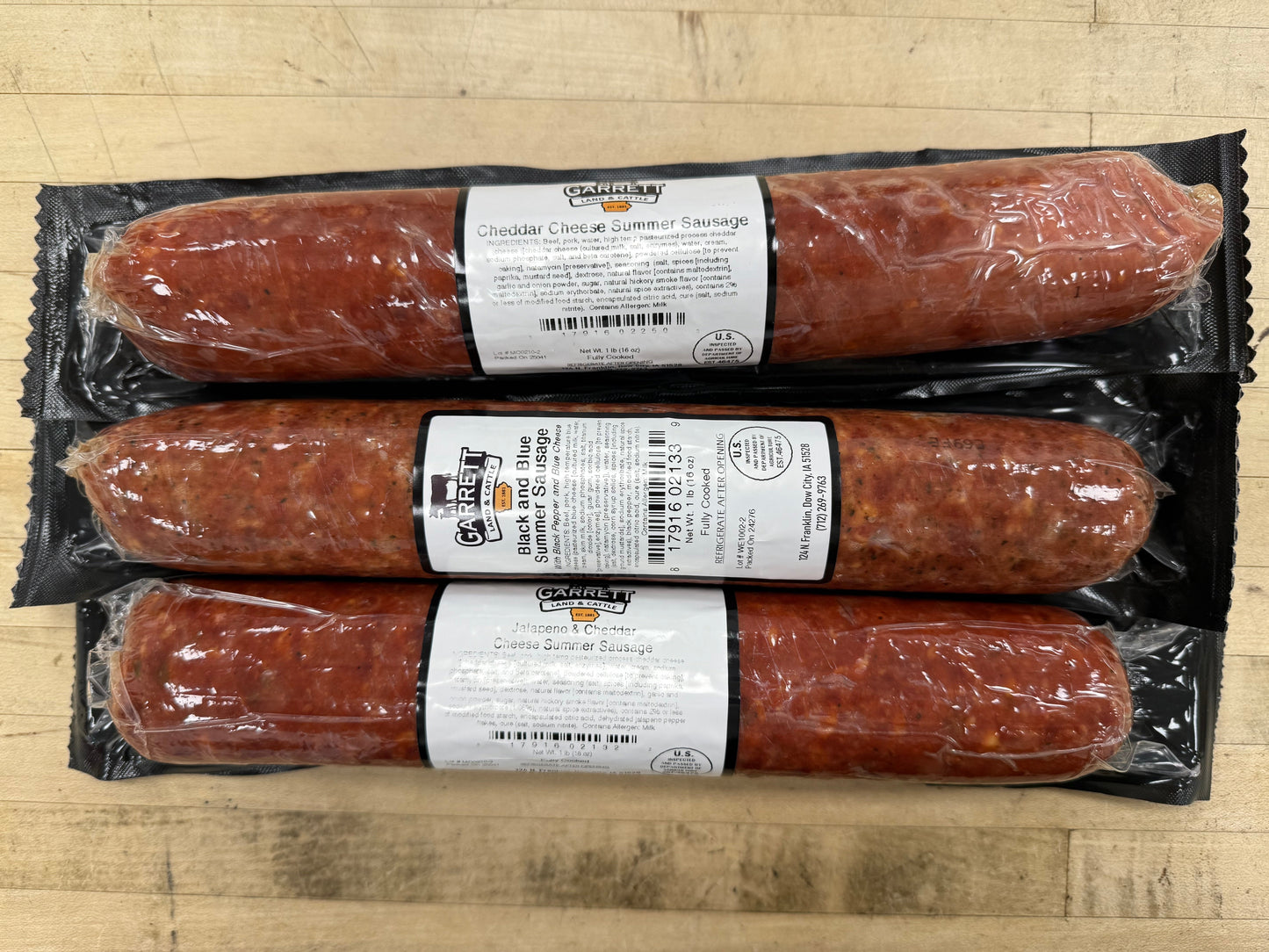 Cheesy Summer Sausage Bundle