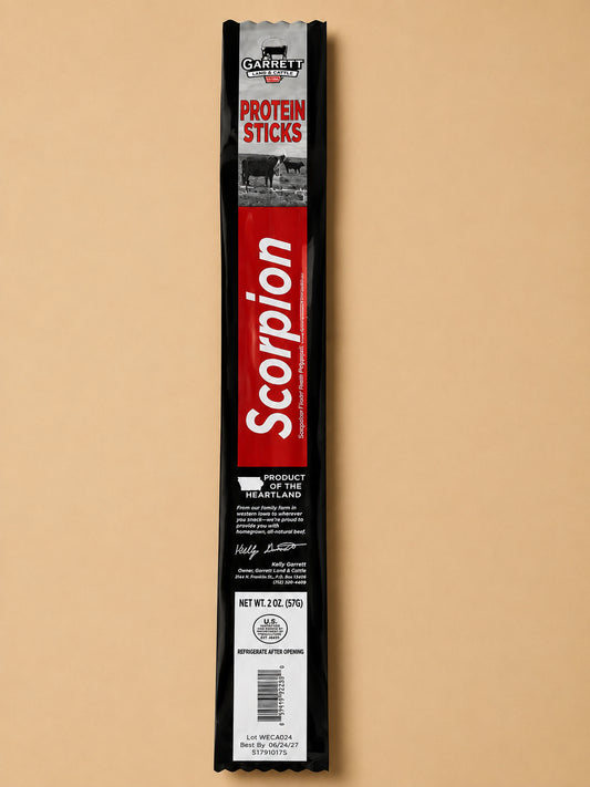 🔥SCORPION🔥- Farm Raised Beef/Pork Combo Snack Sticks